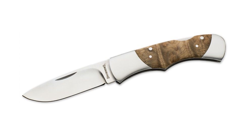 Browning Pursuit Folder Burlwood Knife 322835B
