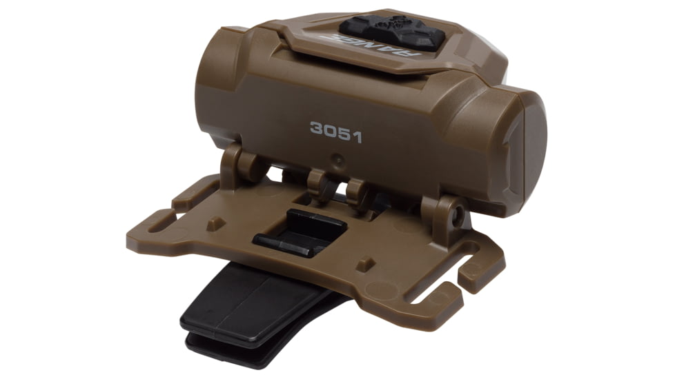 Browning Range Wide Angle Plus LED Headlamp, AA, White, 200 Lumen, Burnt Bronze, 3713051