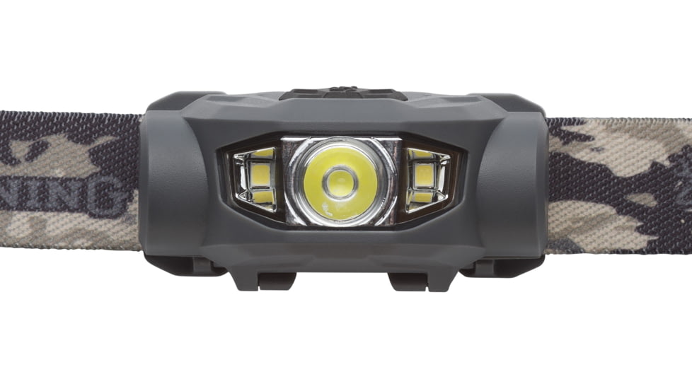 Browning Range Wide Angle Plus LED Headlamp, Rechargeable Lithium-ion, White, 250 Lumen, Ovix, 3713024