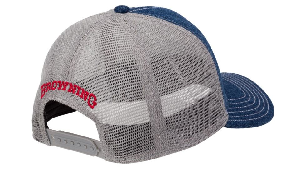Browning RWB Cap, Denim, One Size, 308274871