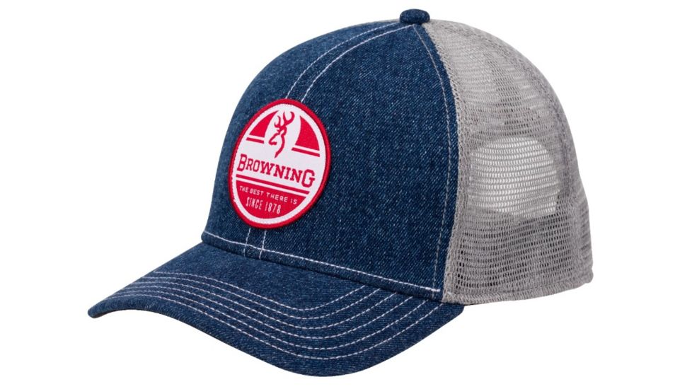 Browning RWB Cap, Denim, One Size, 308274871