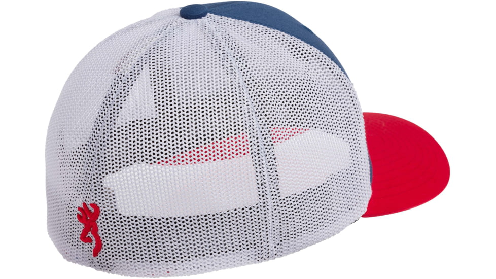 Browning RWB Cap, Red/White/Blue, L/XL, 308366854