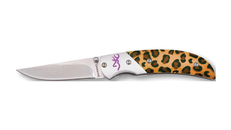 Browning Safari Prism Knife, Leopard BR778