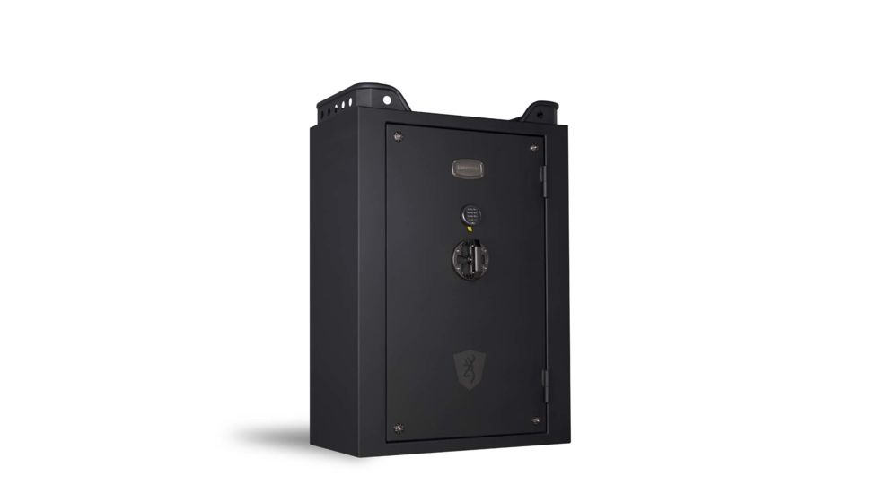 Browning Safes Black Label Mark IV Wide US37 Gun Safe,60x43x25in,Matte Black,Black Chrome,Shield,S and G Electronic Lock 1601100201