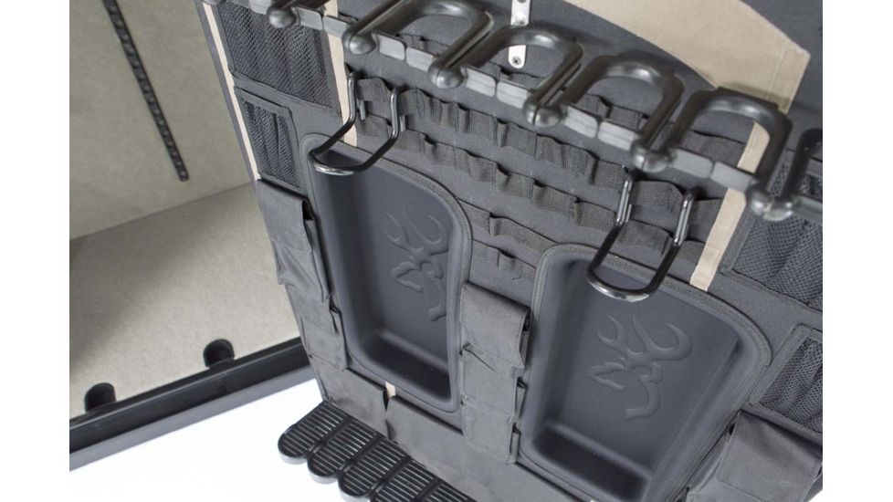 Browning Safes Black Label Mark IV Wide US37 Gun Safe,60x43x25in,Matte Black,Black Chrome,Shield,S and G Electronic Lock 1601100201