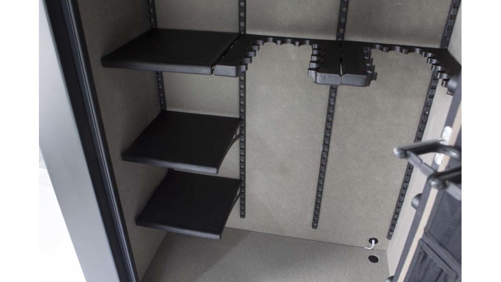 Browning Safes Black Label Mark IV Wide US37 Gun Safe,60x43x25in,Matte Black,Black Chrome,Shield,S and G Electronic Lock 1601100201