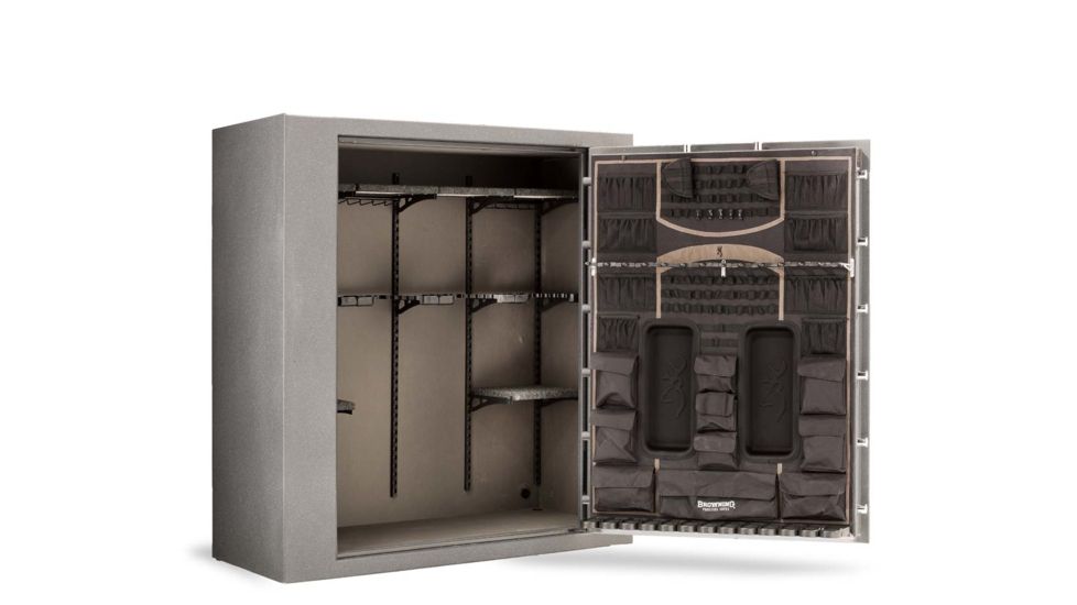 Browning Safes Hells Canyon Extra Wide HC65 Gun Safe, 60x55x25in, Mechanical Lock, Textured Charcoal, 1601100163