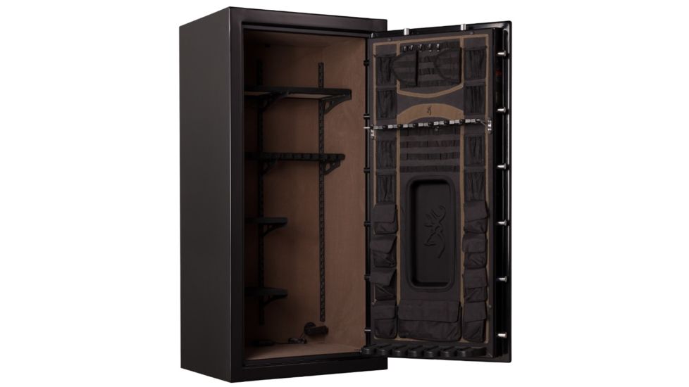 Browning Safes Select 33 - Standard Safe, Gloss Black S&amp;G Mechanical Lock, Black Chrome Trim 1601100288