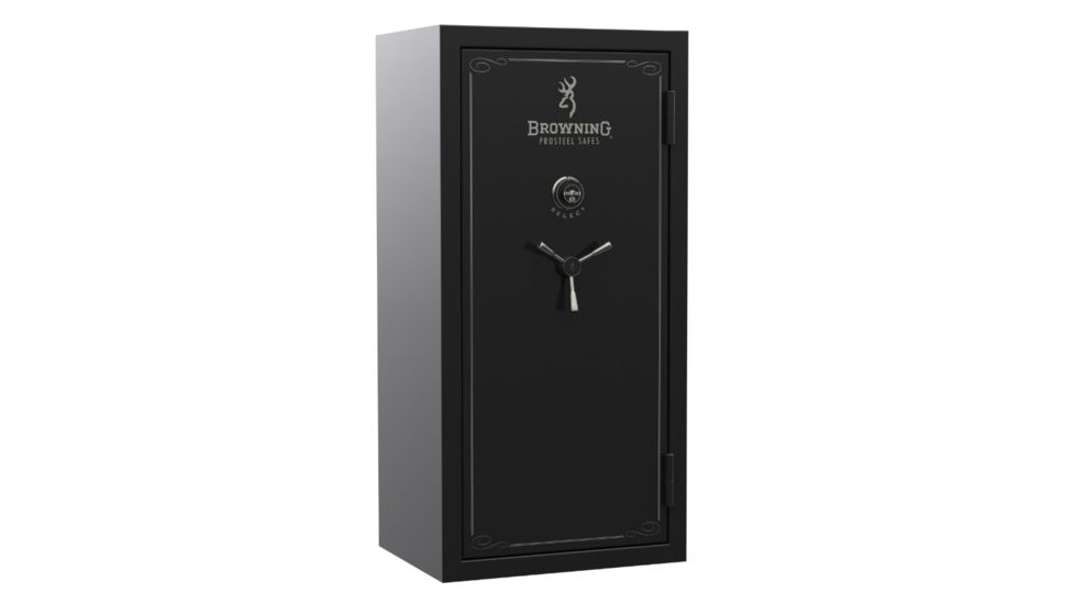 Browning Safes Select 33 - Standard Safe, Gloss Black S&amp;G Mechanical Lock, Black Chrome Trim 1601100288