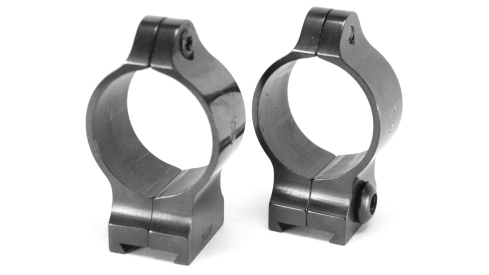 Browning Scope Rings - 1in Intermediate per pair - High Lustre Finish 12341