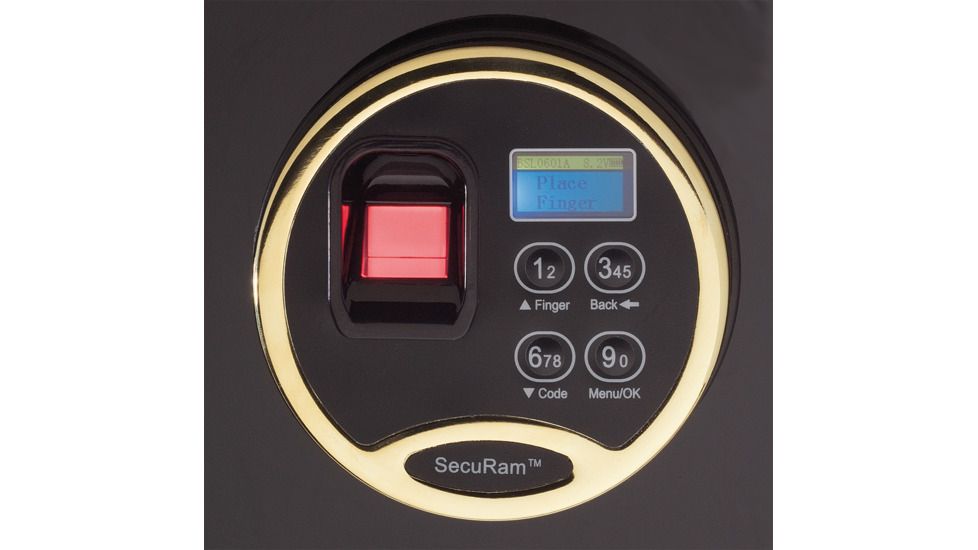 Browning Securam Scanlogic Biometric Lock Retrofit Kit,Silver Chrome 156037