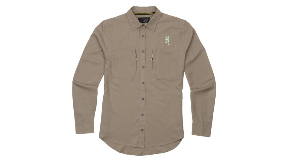 Browning Shirt Elizabeth - Womens, Brackish/Neomint, S, 3010454401