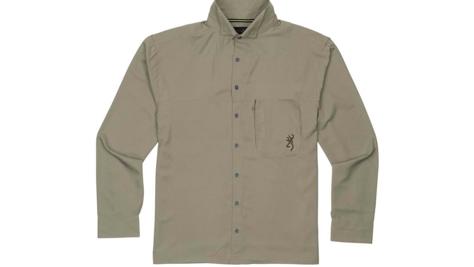Browning Shirt Ogden, Brackish/Military Green, XL, 3010356404