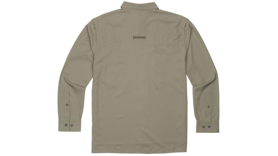 Browning Shirt Ogden, Brackish/Military Green, XL, 3010356404