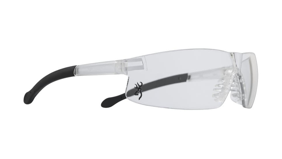 Browning Shooters Flex Shooting Glasses, Clear Polycarbonate Lens, Pack of 2, 12763