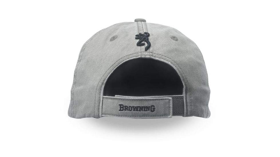 Browning Shrike Twill Cap with 3-D Buckmark, Sage/Black, 308004541