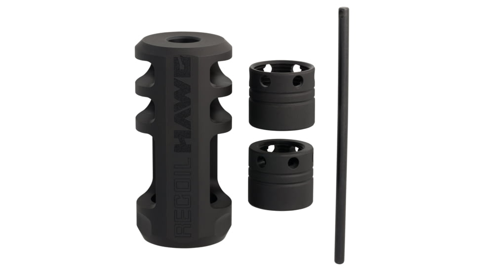 Browning Sporter Recoil Hawg Muzzle Brake Matte Black .30cal &amp; Smaller, 1293084