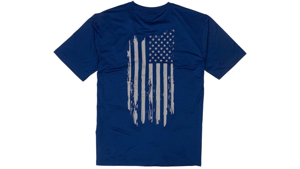 Browning Sun Short Sleeve T-Shirt - Men's, Navy, 2XL, 3010579505