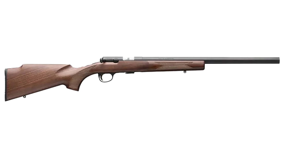 Browning T-Bolt Target Bolt Action Rifle, .17 Hornady Magnum Rimfire, 20in Bull 1/2x28 TPI Barrel, 1-16, Walnut Wood Stock, Blued, 025253270-FRRMPG