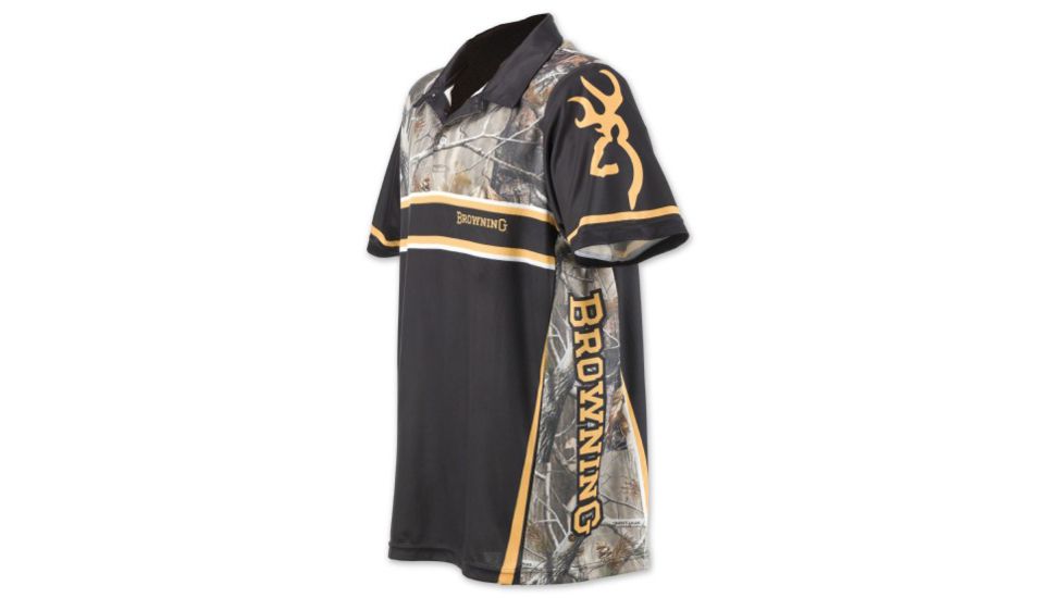 Browning Team Browning Polo Shirt RTX/BLK S 3010522401