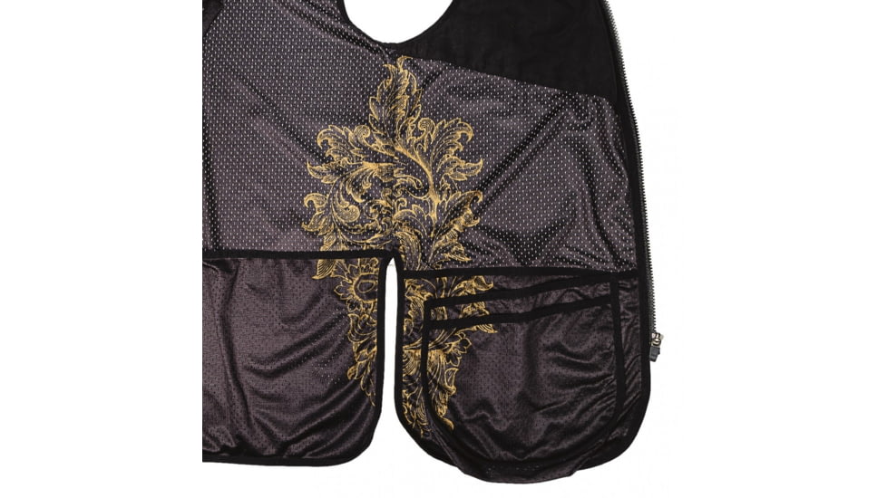 Browning Team Vest, Black/Scroll, Medium, 3050466902