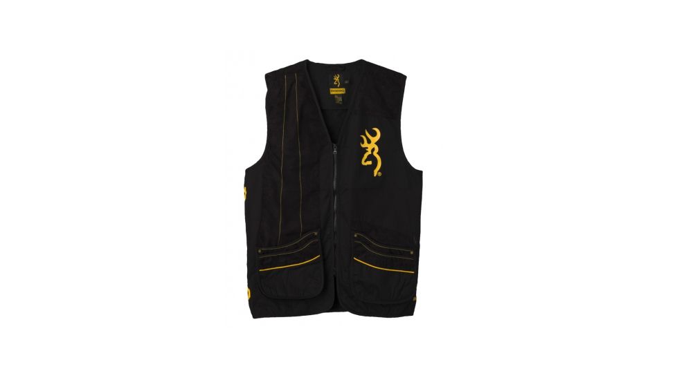 Browning Team Vest BLK/Gold S 3051549901