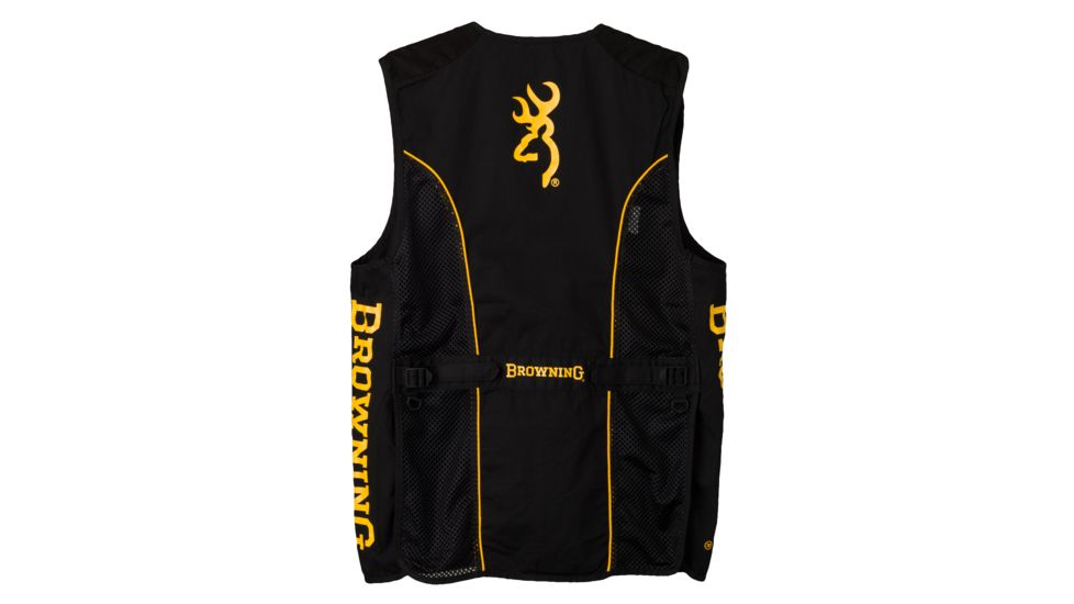 Browning Team Vest BLK/Gold XL 3051549904