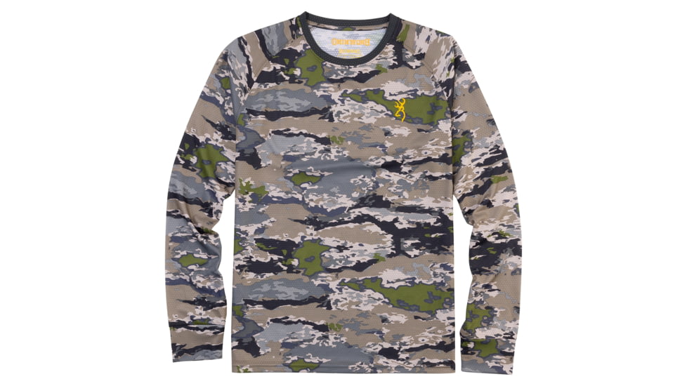 Browning Tech Long Sleeve T-Shirt - Mens, 2XL, Ovix, 3011743405