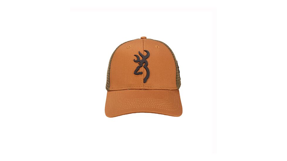 Browning Tradition Mesh Cap, Rust Loden, One Size, 308101841
