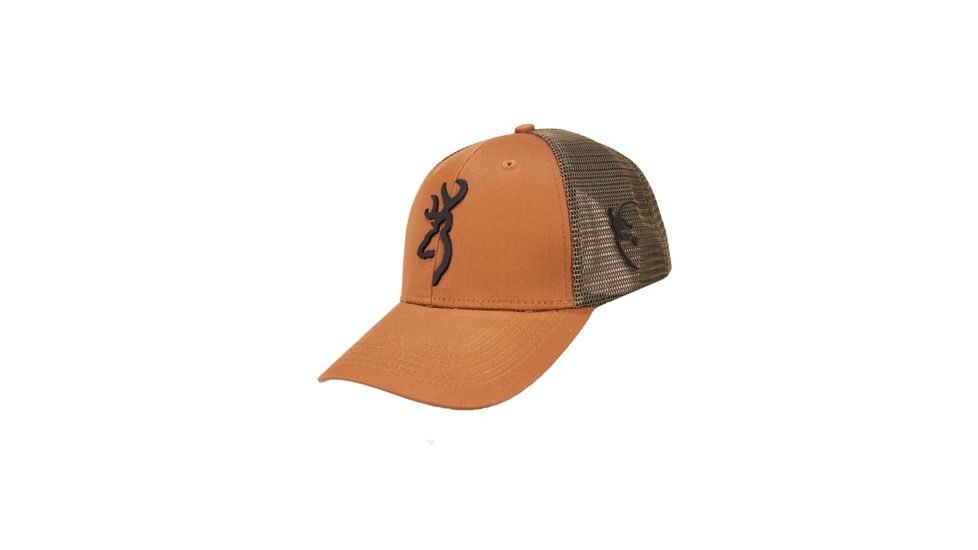 Browning Tradition Mesh Cap, Rust Loden, One Size, 308101841