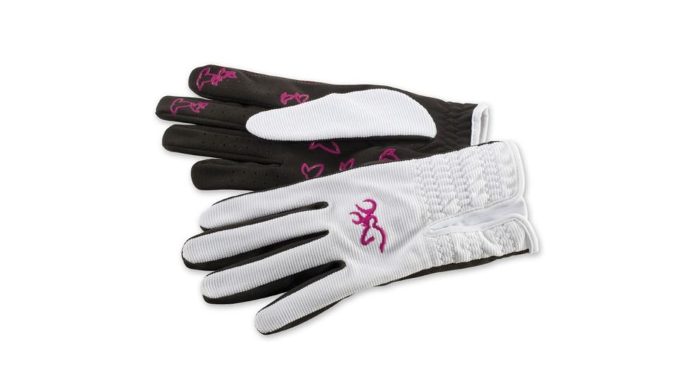 Browning Trapper Creek Glove, Womens White M 3070144702