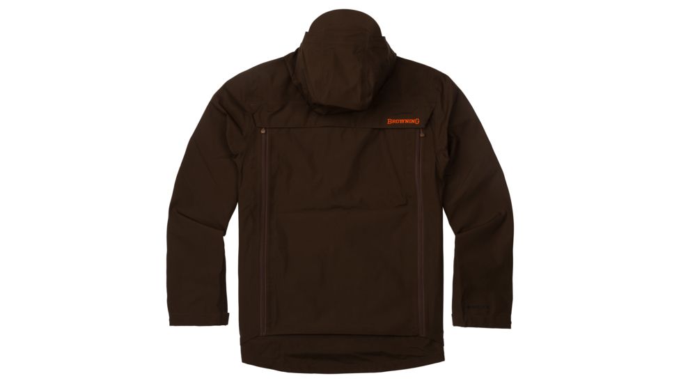 Browning Upland Gore-Tex Jacket - Mens, Chocolate/Blaze, 2XL, 3042997205