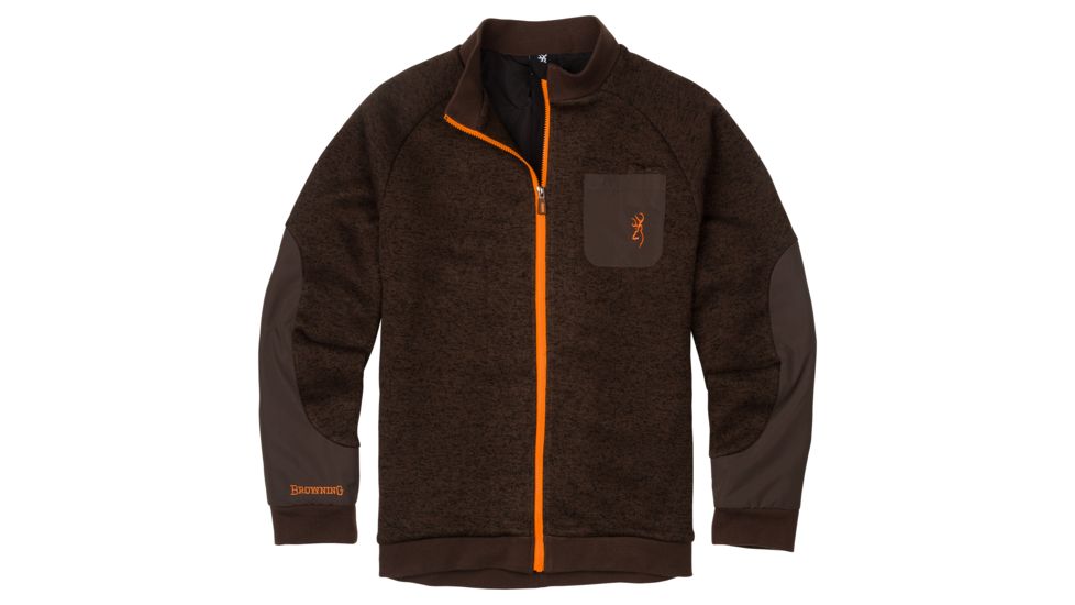 Browning Upland Sweater - Mens, Chocolate/Dark Brown, Small, 3016689801