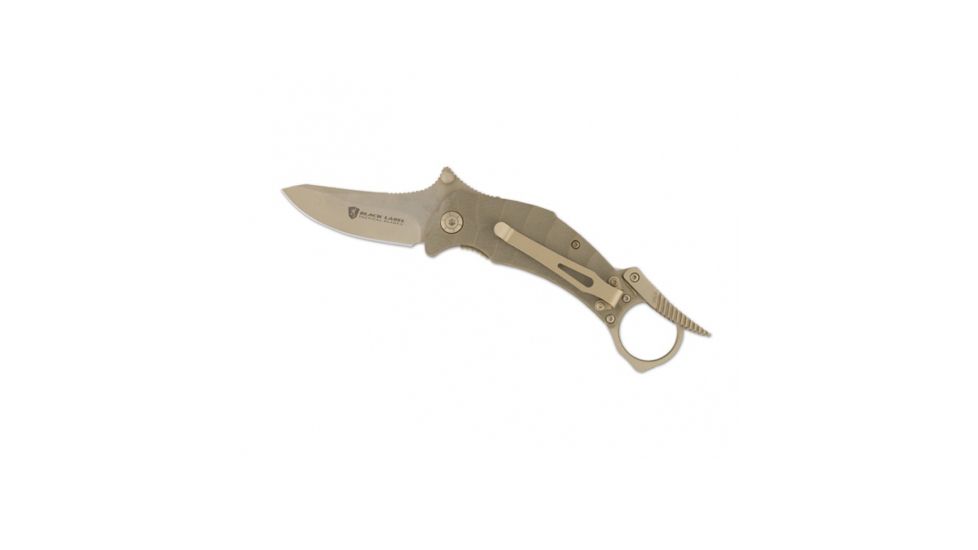 Browning Vanquish Pckt Deploy Knife, Tan, 320182BLB