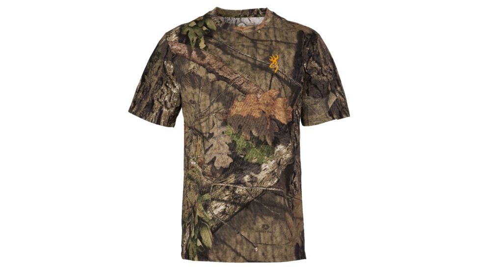 Browning Wasatch-CB Short Sleeve T-Shirt, MOOBL, Large, 3017817003