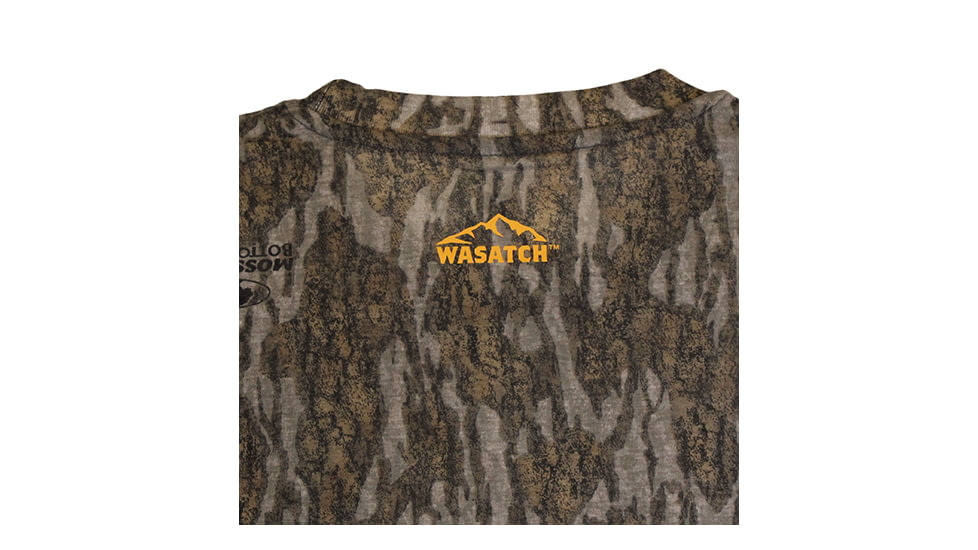 Browning Wasatch Short Sleeve Shirt - Mens, Mossy Oak Bottomlands, Extra Large, 3017811904