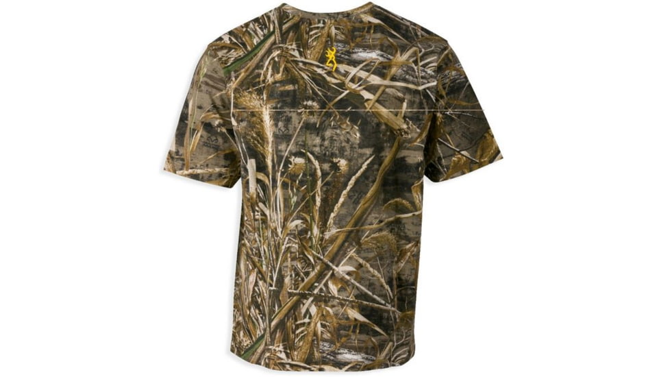 Browning Hells Canyon Basics Short Sleeve T-Shirt,Realtree Max5,Extra Large 3011257604