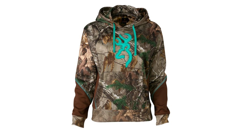 Browning Wasatch Two Tone Hoodie For Her,Mossy Oak Break-Up Country,L 3017492803