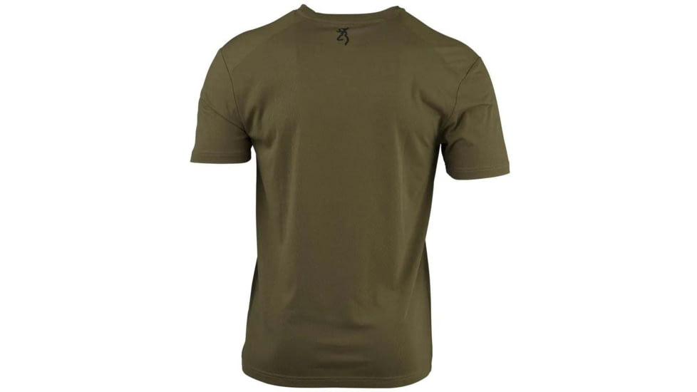 Browning Whitetail Logo SS Perf Camp Shirt - Mens, QH3014786402