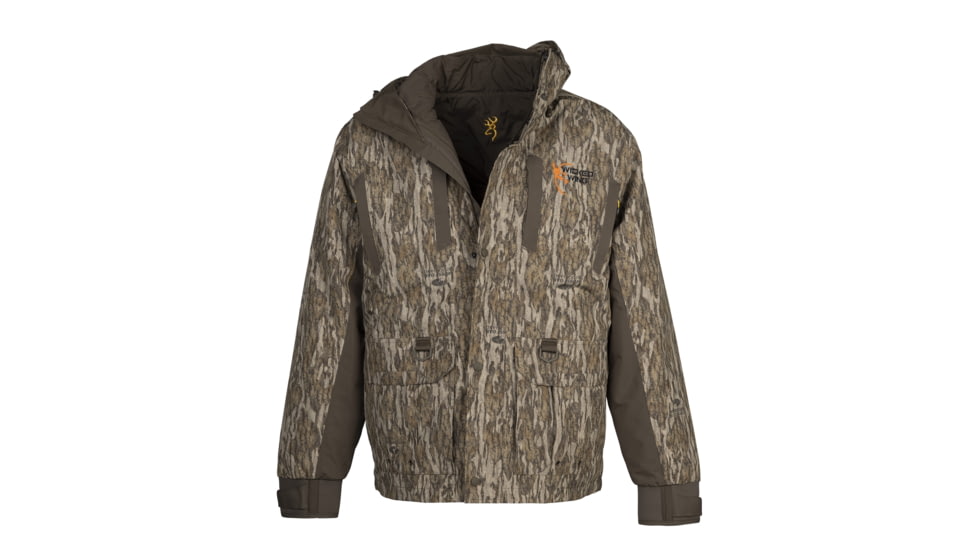 Browning Wicked Wing Cold Front Parka - Mens, Small, Mossy Oak Bottomland, 3030011901
