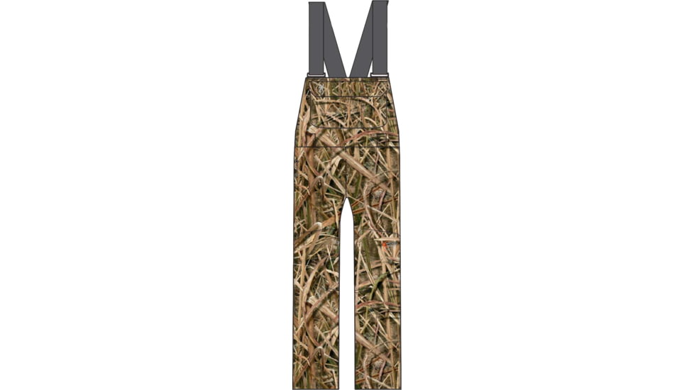 Browning Wicked Wing Gore Tech Bib - Mens, Mossy Oak Shadow Grass Blades, Small, 3065512501
