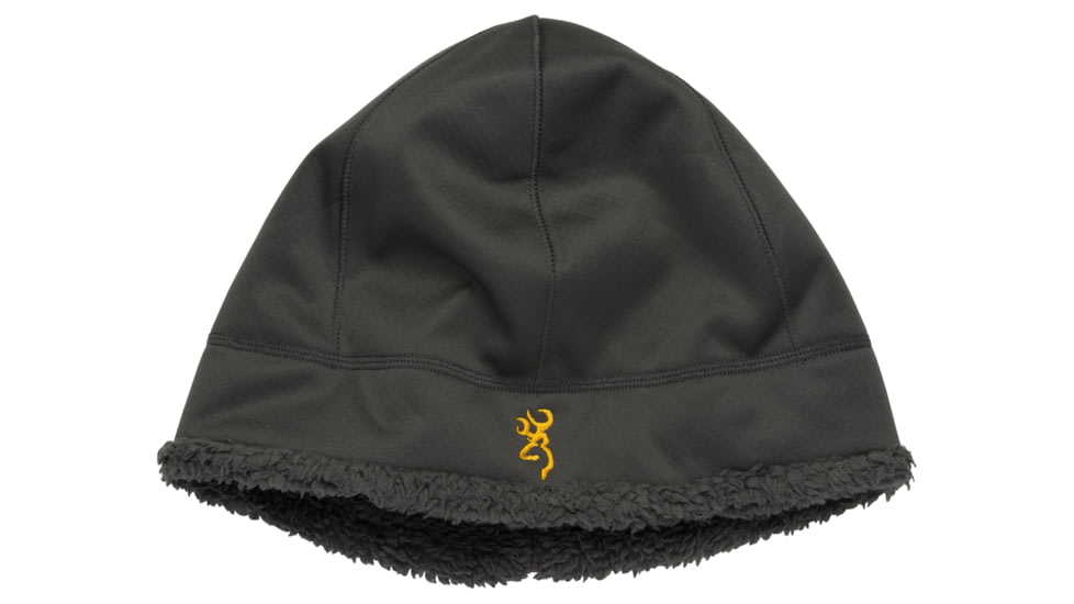 Browning Wicked Wing Highpile Beanie - Mens, Carbon Gray, One Size, 30866889
