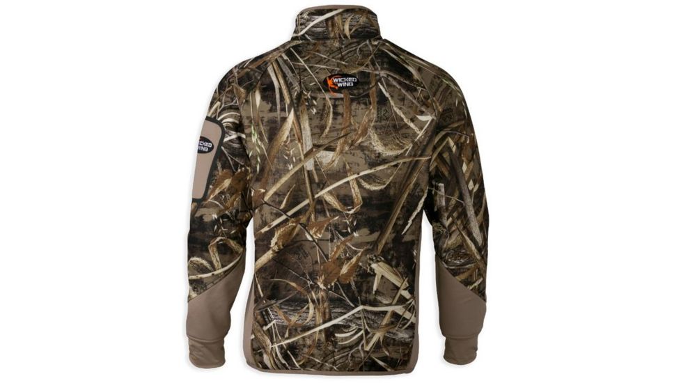 Browning Wicked Wing Smoothbore 1/4 Zip Top,Realtree Max5,L 3016157603
