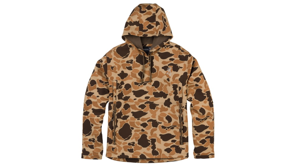 Browning Wicked Wing Smoothbore Hoodie - Mens, Vintage Tan, 2XL, 3016721205