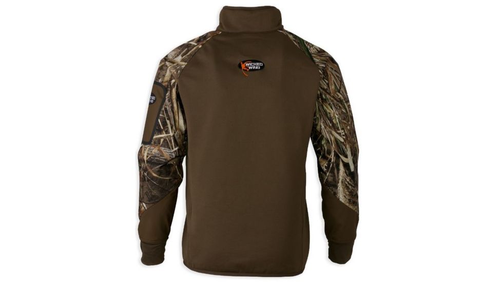 Browning Wicked Wing Timber 1/4 Zip Fleece,Realtree Max5,L 3016277603