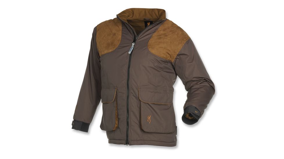 Browning Womens Ballistic Insulated Shooting Jacket, Charcoal/Brown, M 3040147902