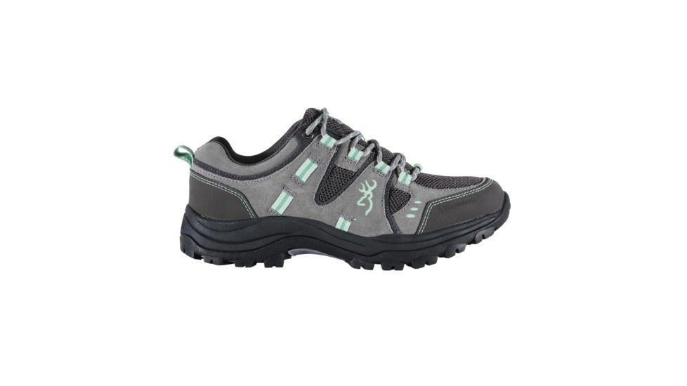 Browning Womens Buck Pursuit Trail Shoes, Frost Gray / Ming F000006700124