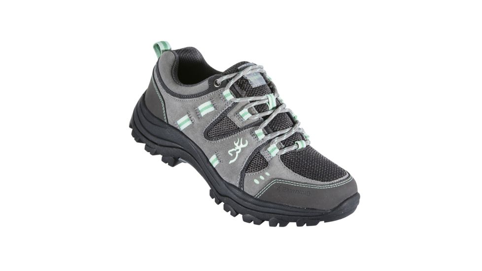 Browning Womens Buck Pursuit Trail Shoes, Frost Gray / Ming F000006700124