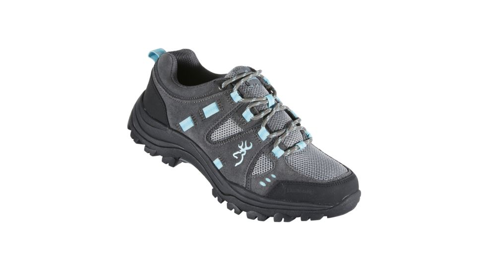 Browning Womens Buck Pursuit Trail Shoes, Gargoyle / Frost Gray F000006700229