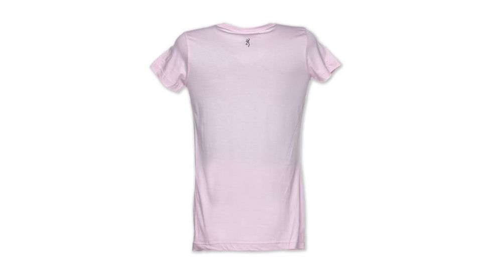 Browning Womens Dirty Bird Shirt, Pink, 2XL 3013615105